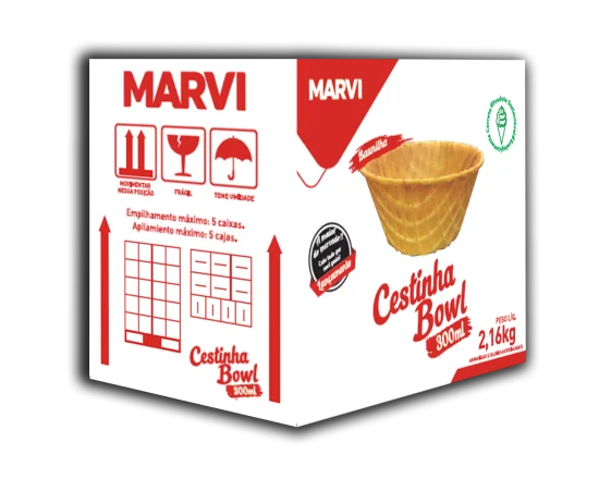 Cestinha para Sorvetes - Marvi