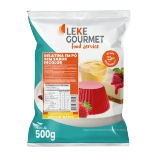 Leke - Gelatina Sem Sabor 500g