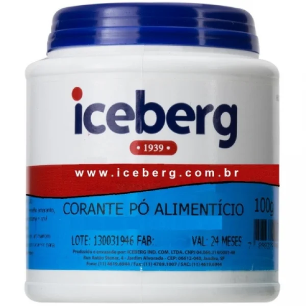 Corante em p - Iceberg