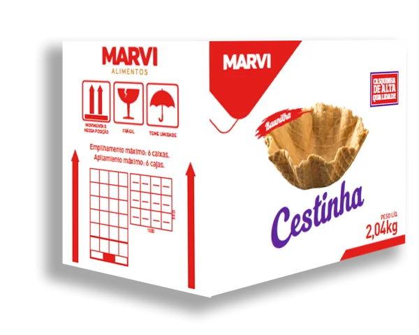 Cestinha para Sorvetes - Marvi