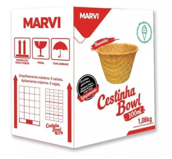 Cestinha para Sorvetes - Marvi