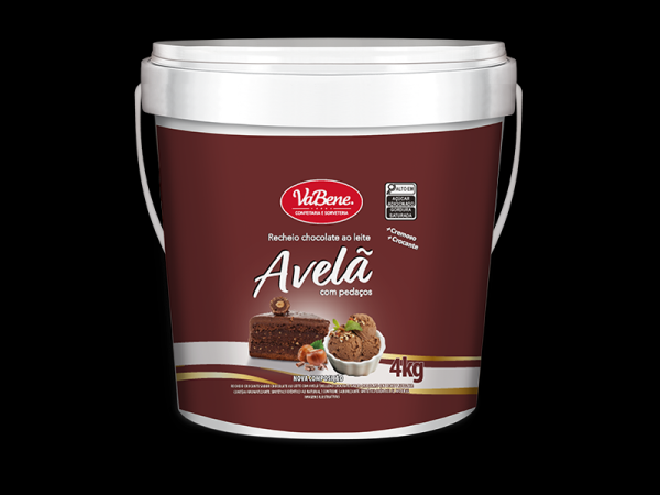 Recheio Chocolate ao Leite com Avel� - Vabene